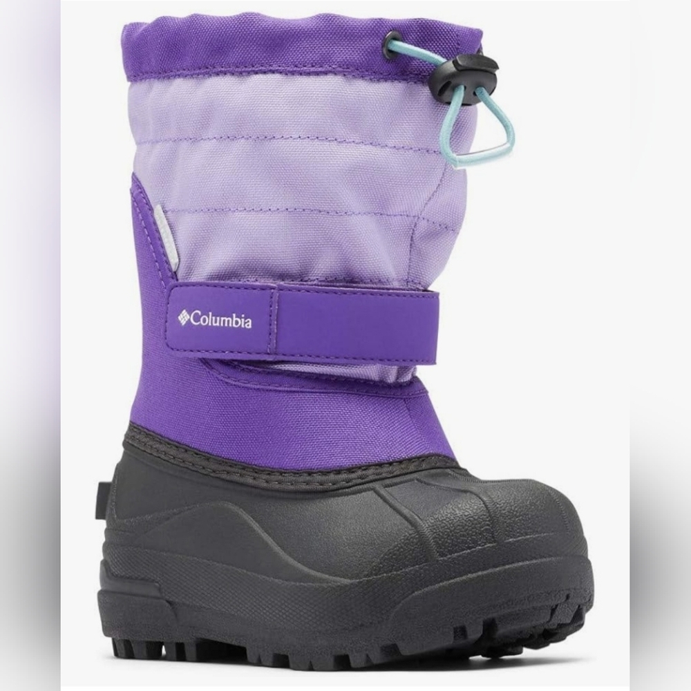 Columbia Purple and Black Winter Boots NWOT